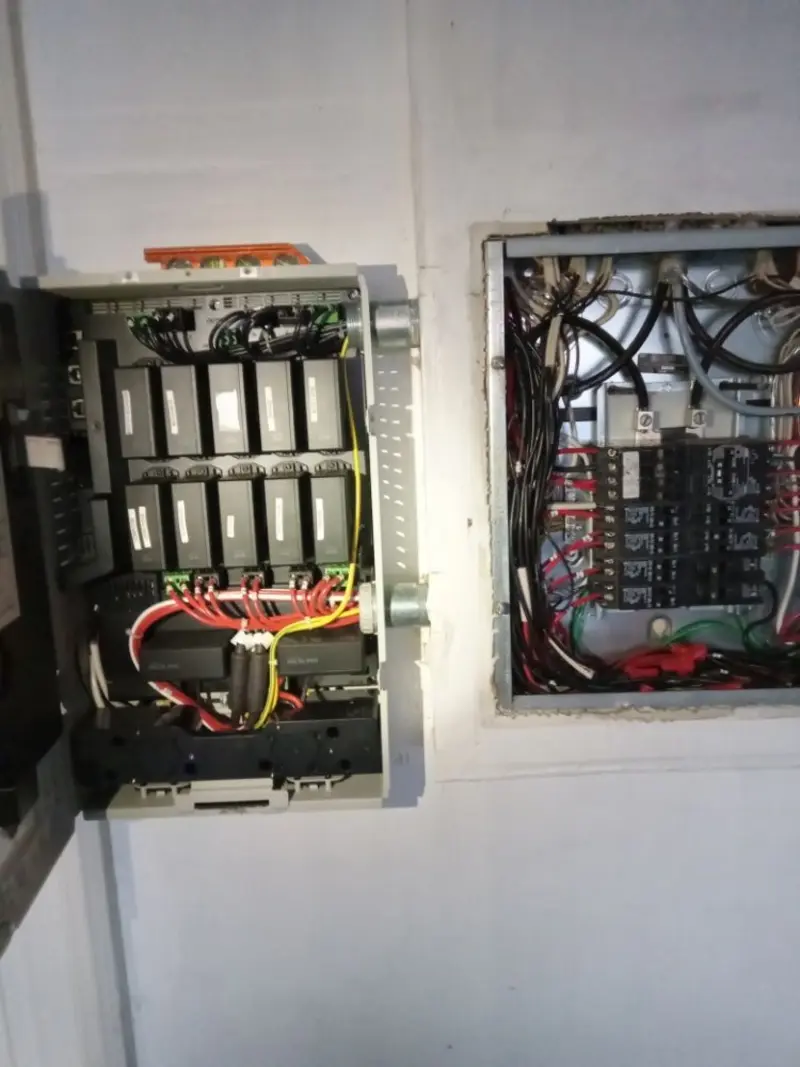 Electrical panel upgrade completed for Commercial Electrician Services in Cary